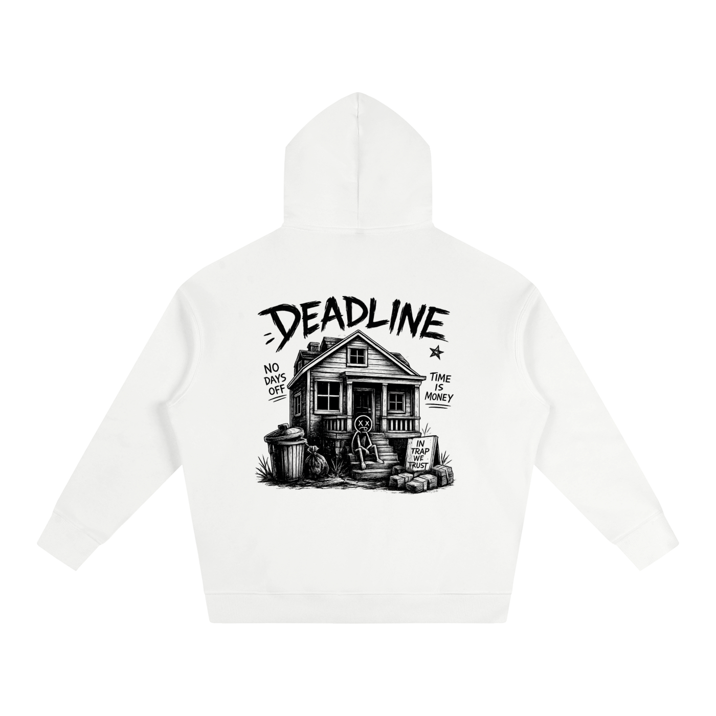“TIME IS MONEY” UNISEX HOODIE