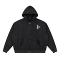 RHINESTONE FULL ZIP HOODIE