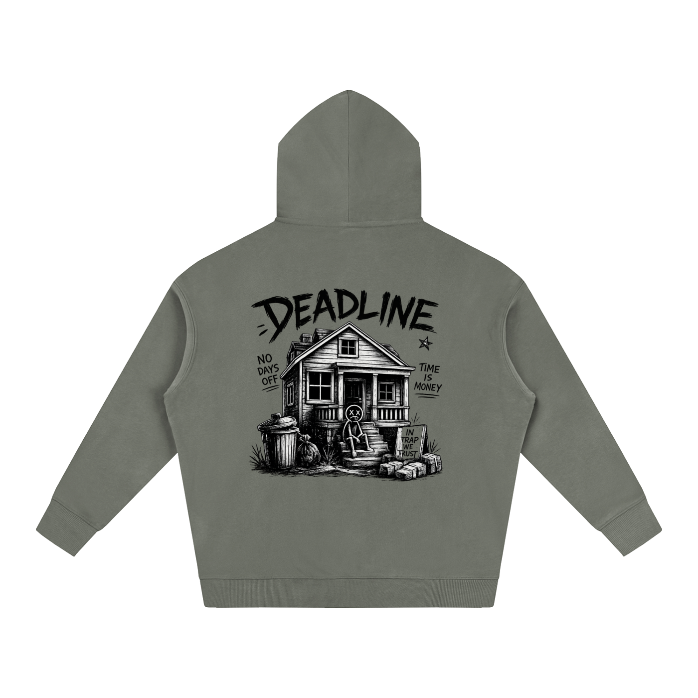 “TIME IS MONEY” UNISEX HOODIE