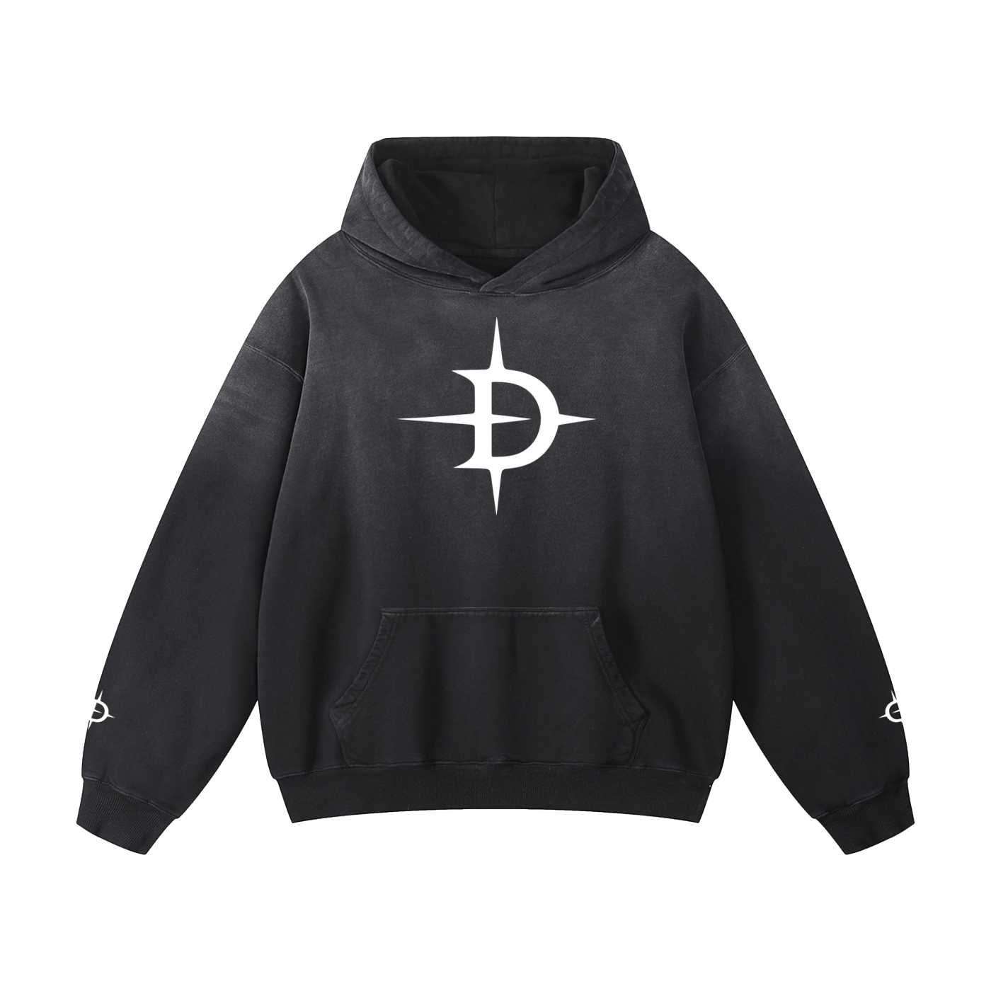 “TIME IS MONEY” OVERSIZED HOODIE